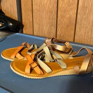 Womens strappy sandals
